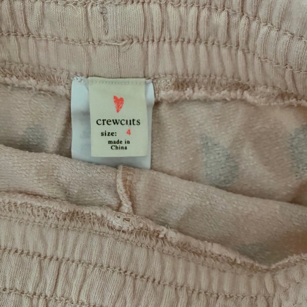 ❤️Crewcuts❤️Heart Shorts Soft Pink - Picture 4 of 4